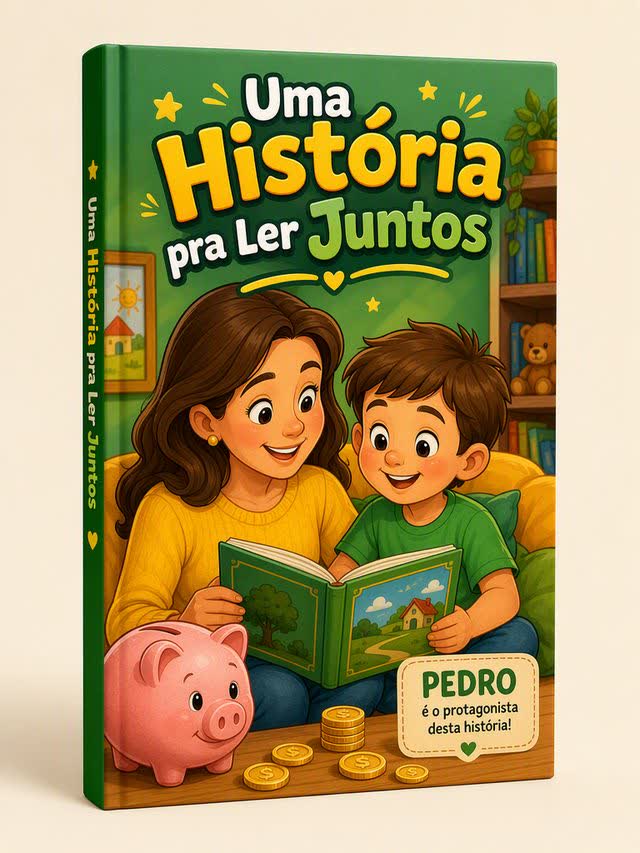 Capa do bônus Uma História pra Ler Juntos